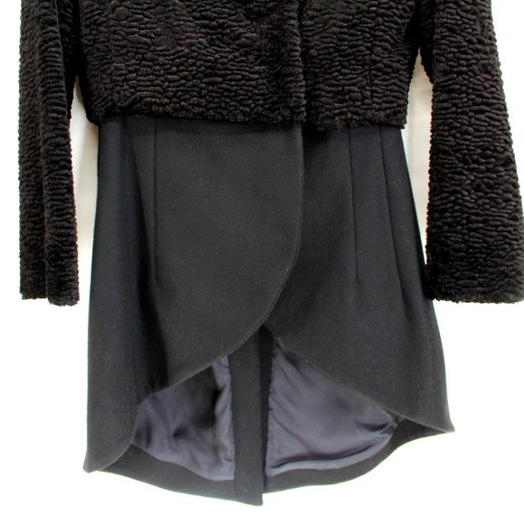 Black Tailored Blazer with Classic Collar - Picture 6 of 11